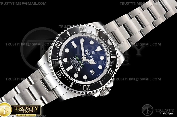 0509 Colorful ROLSD097A – Deep Sea Dweller Blue 126660 904L SS Noob V10 A 1019